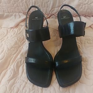 Blk 2" Open toe 👠